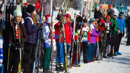 В Нижнекамске закрыли лыжный сезон массовой гонкой