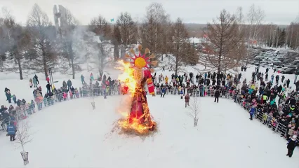 В Нижнекамске 10 марта проводят зиму - НТР 24