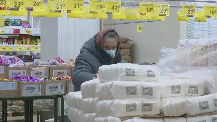В Нижнекамском районе сохранятся самая низкая цена на сахар в Татарстане