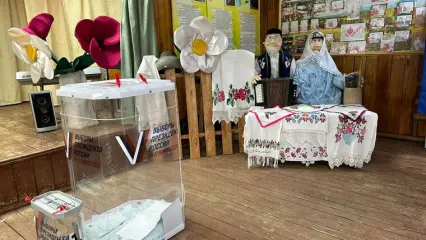 В Нижнекамском районе выборы прошли с песнями, танцами и играми