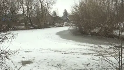 На реках Татарстана начали появляться промоины - НТР 24