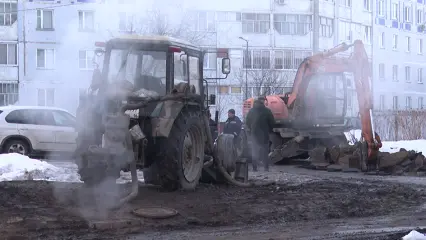 После устранения аварии на ЦТП в дома Нижнекамска подали горячую воду