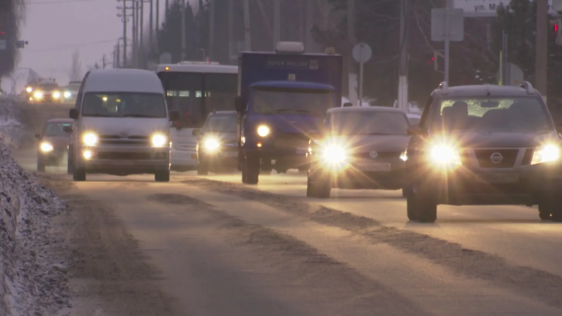На въезде в Нижнекамск временно ограничат движение транспорта