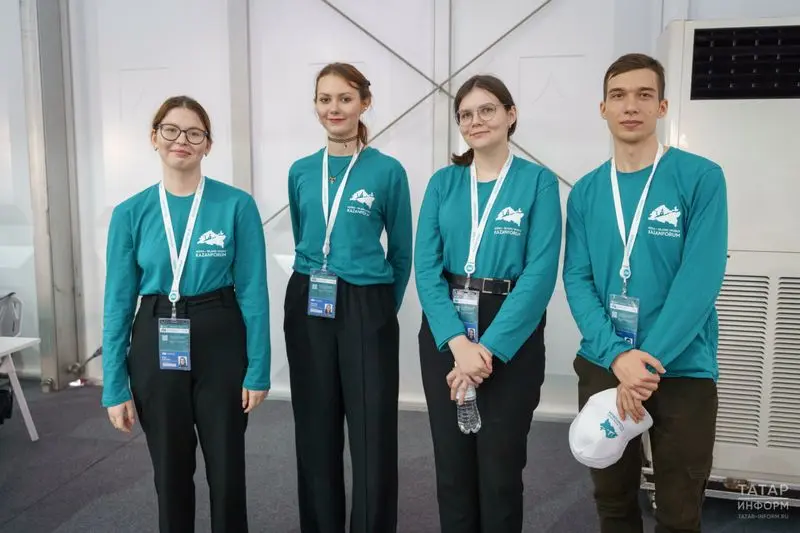 144 иностранца захотели стать волонтёрами на Kazan Forum 2024