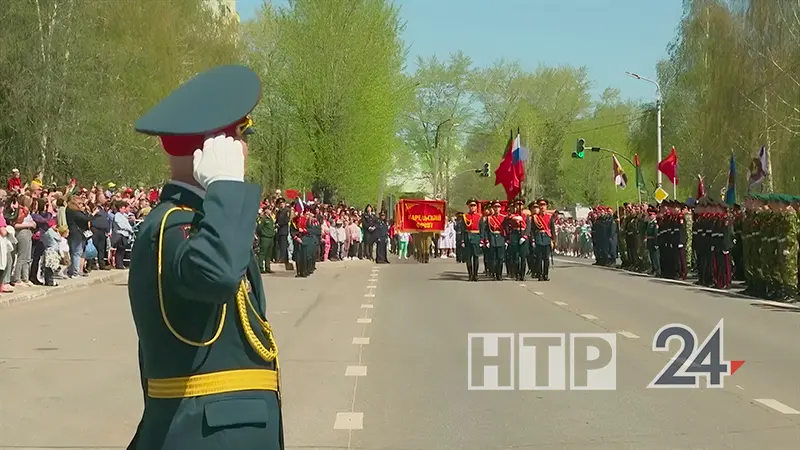 В Нижнекамске готовятся к параду на День Победы