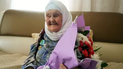 Одной из старейших жительниц Татарстана исполнилось 105 лет - НТР 24