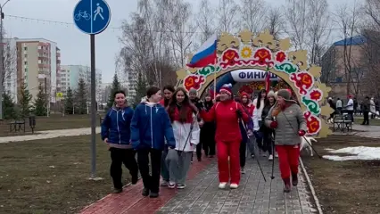 В Нижнекамске на акции «10 000 шагов к жизни» разыграли призы