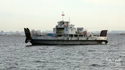 В Татарстане открывается паромная переправа Аракчино – Верхний Услон - НТР 24