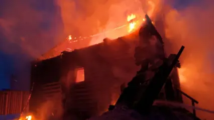 В Нижнекамском районе с начала года произошло более 40 пожаров