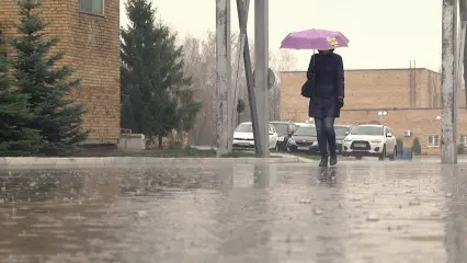 Суббота принесёт в Татарстан сильный ветер и дождь