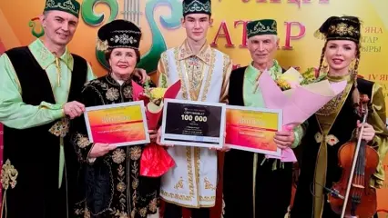 Семья из Нижнекамска стала призёром в номинации «Лучшая татарская песня»