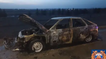 В результате возгорания авто на трассе Челны – Нижнекамск никто не пострадал - НТР 24