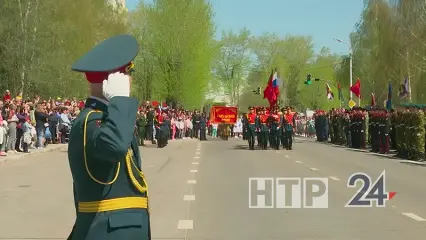 В Нижнекамске готовятся к параду на День Победы