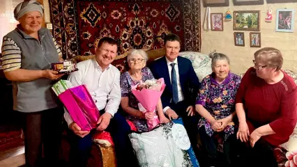Экс-депутат Шереметьевского сельского совета отметила своё 100-летие