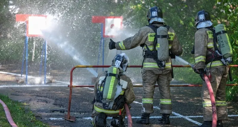 Нижнекамские пожарные стали победителями российских соревнований ГДЗС