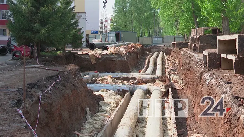 Департамент ЖКХ Нижнекамска поручил водоканалу привести в порядок дворы после ремонта труб до 1 июня