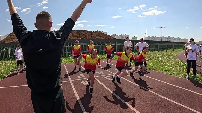 Нижнекамские школьники принимают участие в «Президентских спортивных играх»