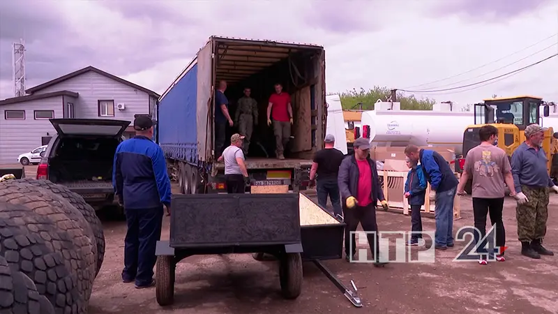 Нижнекамцы направили 20 тонн гуманитарной помощи в зону СВО