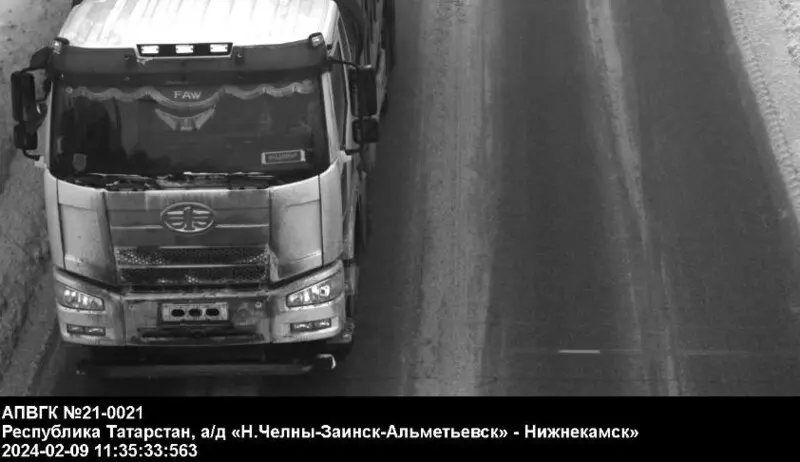 В Татарстане выявили более 70 грузовиков со скрытыми номерами