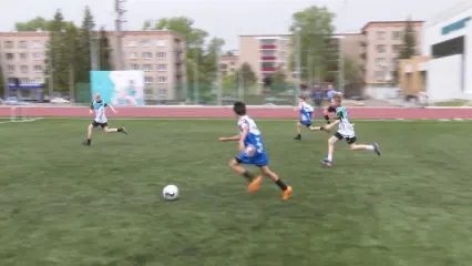 В Нижнекамске во второй раз прошёл отбор юных футболистов в тренировочный лагерь СИБУРа
