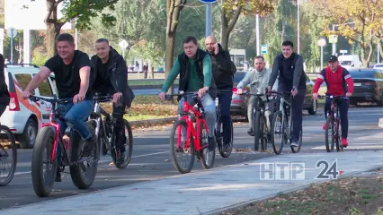 В Нижнекамске будут работать четыре точки к акции «На работу на велосипеде»