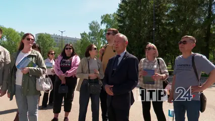 В Нижнекамске для сотрудников СИБУРа организовали экскурсию по городу