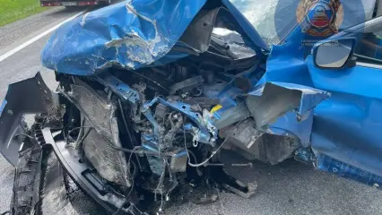 При столкновении иномарок в Татарстане пострадали 4 человека, в том числе двухлетний ребёнок - НТР 24