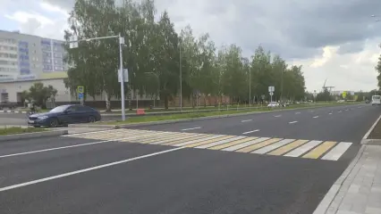 В Нижнекамске в ходе капремонта дорог установят «лежачие полицейские» на всех нерегулируемых пешеходных переходах - НТР 24