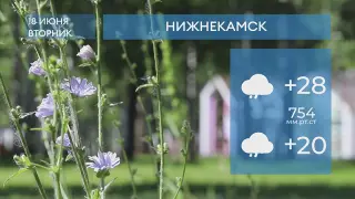 Прогноз погоды в Нижнекамске на 18-е июня 2024 года