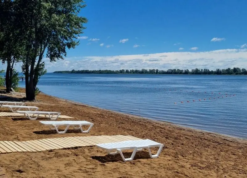 В Татарстане открылся новый пляж