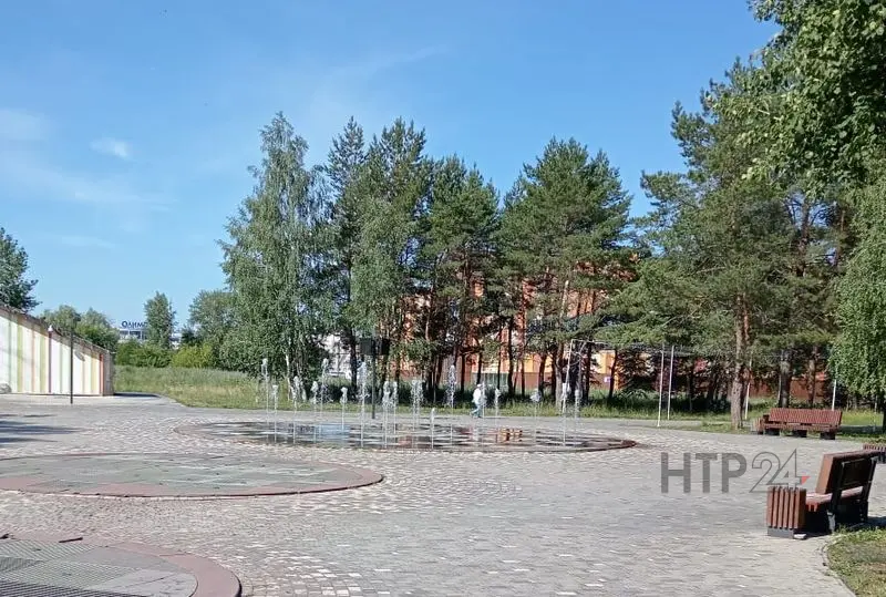 В центральном парке Нижнекамска «Семья» заработал фонтан