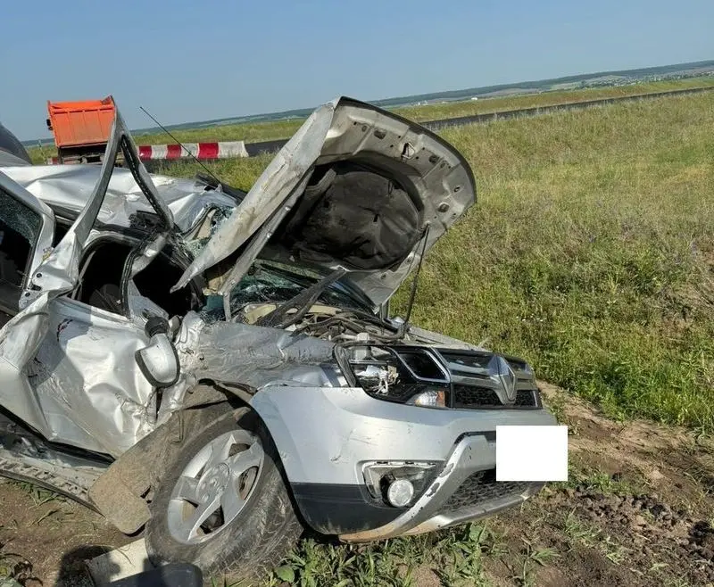Водитель впал в кому после столкновения с самосвалом в Нижнекамском районе