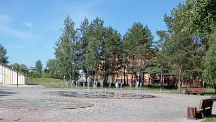 В центральном парке Нижнекамска «Семья» заработал фонтан