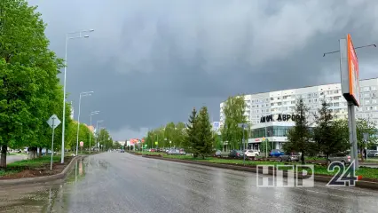 Гроза, град и ветер до 27 м/с придут на выходных в Татарстан