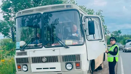 В Нижнекамске нашли 18 нарушителей среди водителей автобусов