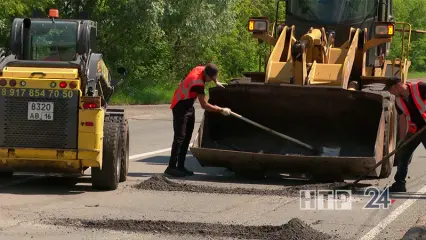 В Нижнекамске выполнена большая часть объёма по ремонту дорог