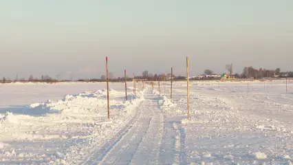 Ледовая переправа Соколка – Новый Закамский (Нижнекамск)