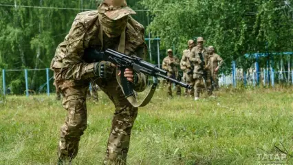 В Татарстане проходят курсы боевой подготовки контрактники из других регионов