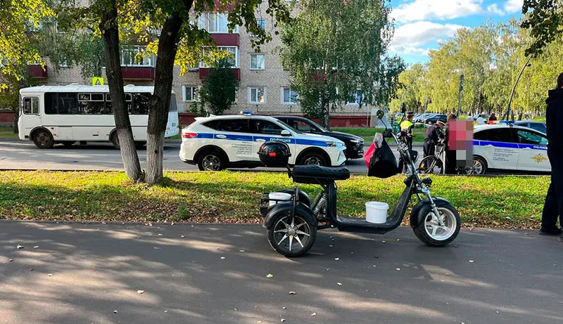 В Нижнекамске оштрафовали почти 200 самокатчиков и велосипедистов