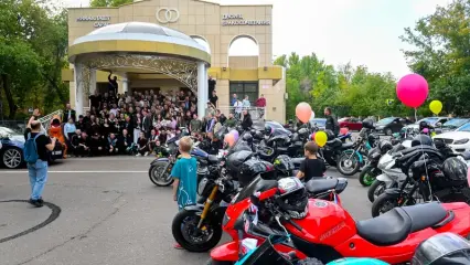 В ЗАГСе Нижнекамска прошла байкерская свадьба