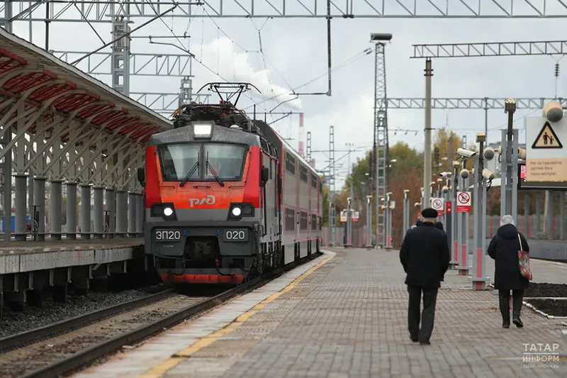 В декабре запустят поезд по маршруту Уфа — Москва с остановками в Татарстане