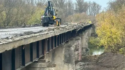 Начался демонтаж моста, соединяющего Татарстан и Башкирию - НТР 24