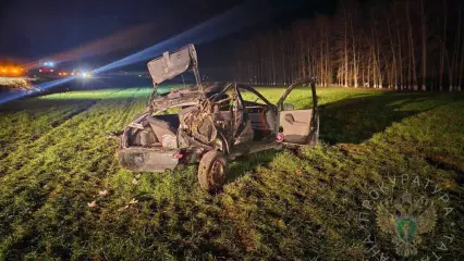 В Татарстане автомобиль с пятью девушками вылетел с трассы в кювет, одна пассажирка погибла