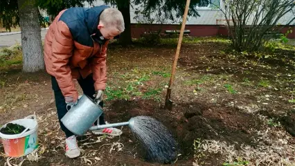 В Нижнекамске волонтеры присоединились к акции «Живая память»