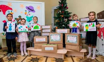 Из Нижнекамска в зону СВО отправились подарки к Новому Году