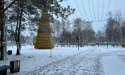 Сегодня в Нижнекамске открывается первый ёлочный городок