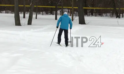 Лыжня на базе «Алмаш» в Нижнекамске