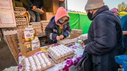 На сельхозярмарках в Татарстане продано продукции более чем на 1 млрд рублей