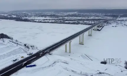 Нижнекамцы рассказали, за сколько доезжают до Казани по мосту через Каму