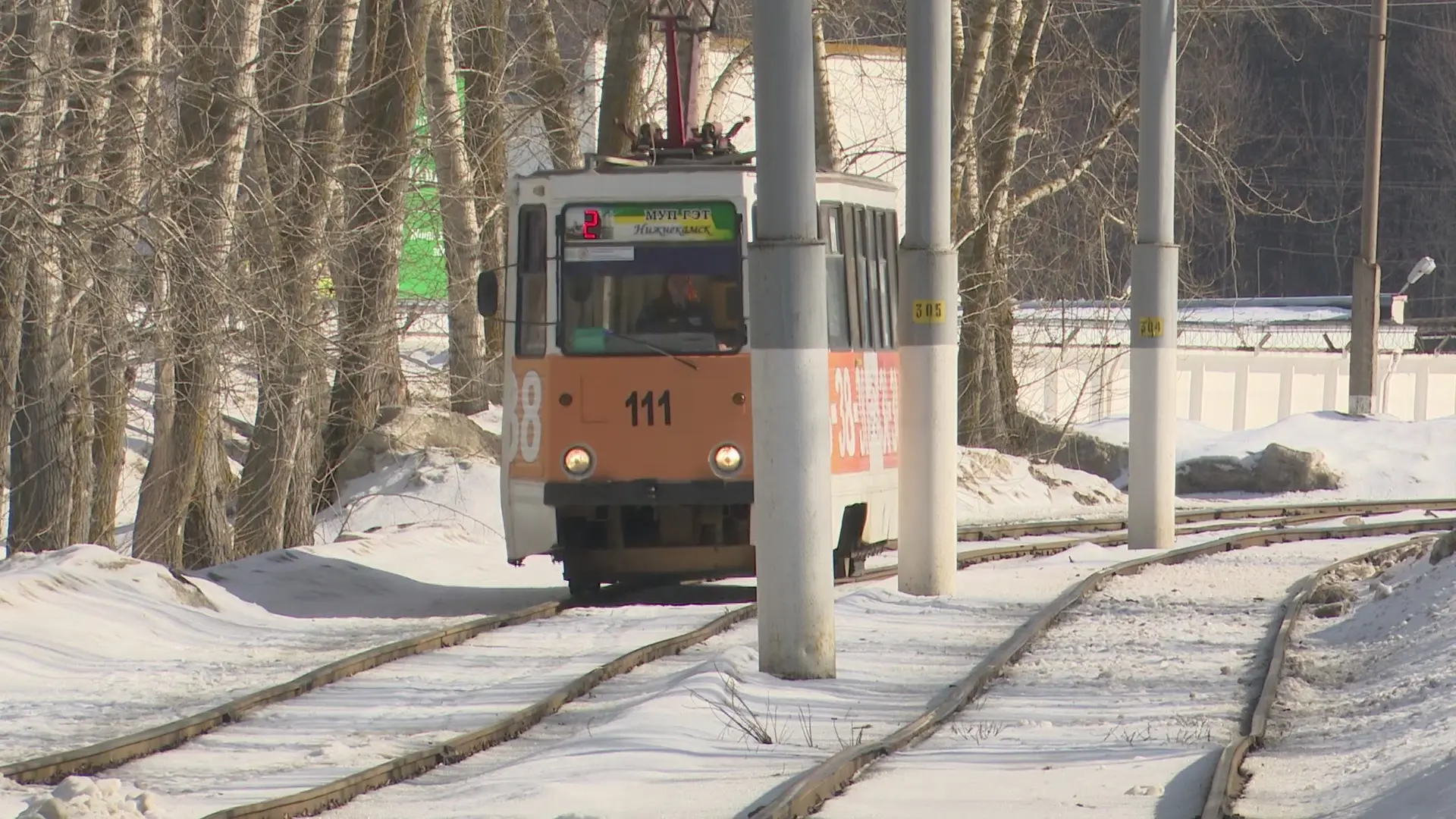 В Рождество общественный транспорт Нижнекамска будет курсировать до двух часов ночи